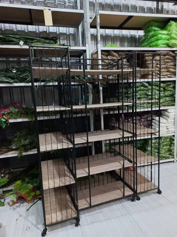 Levi Rak Troli Dapur 5 Tingkat