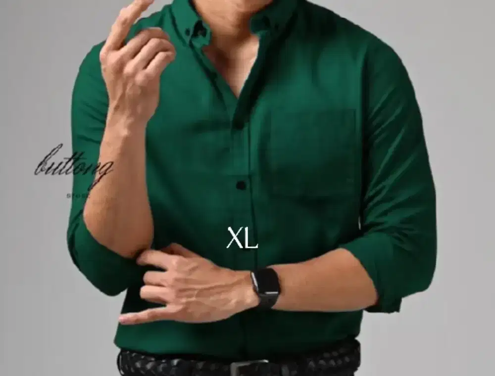 Kemeja pria lengan panjang