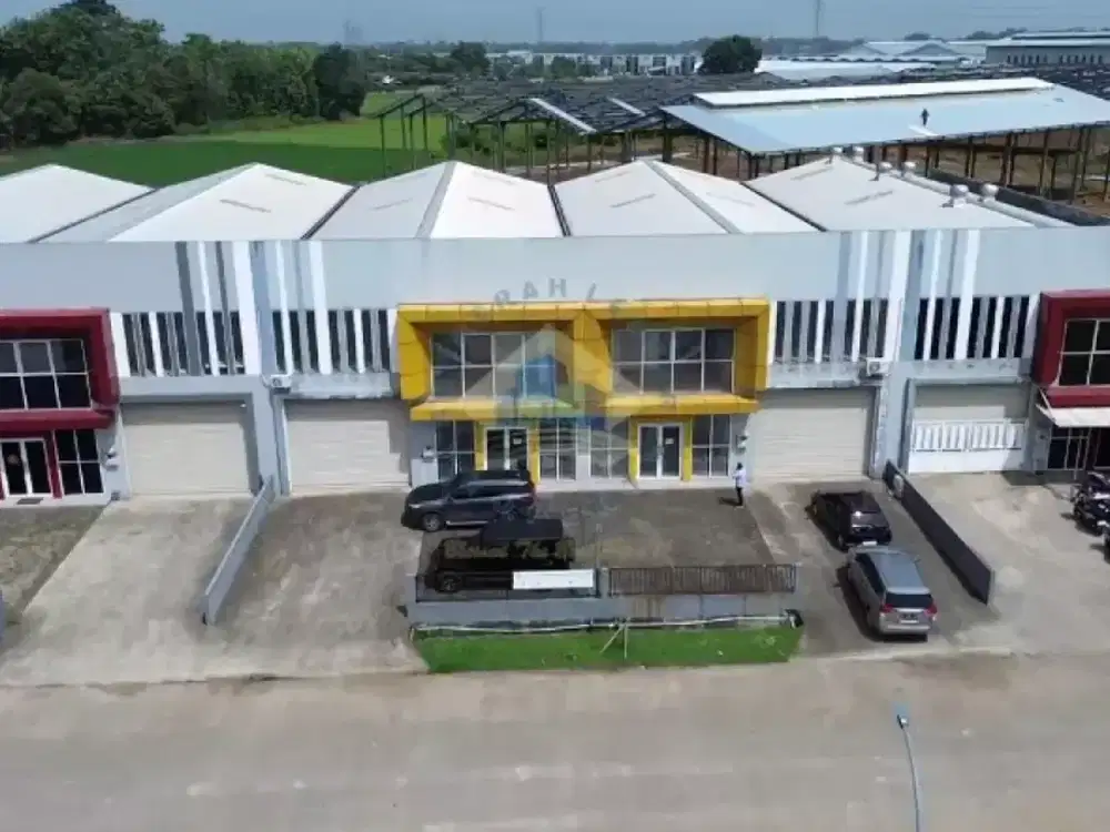 Dijual Gudang di kawasan Industri Blessindo, Legok - Tangerang.