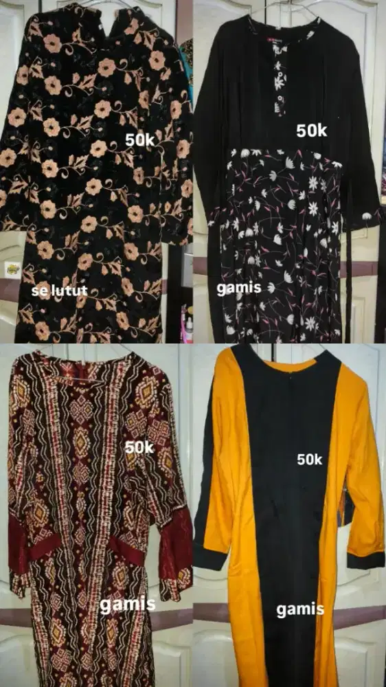 Preloved baju gamis