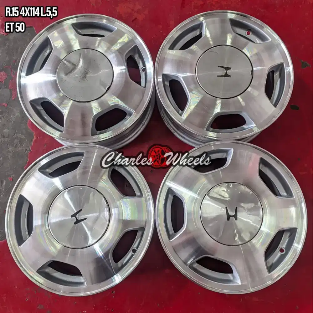 Jual velg oem honda r15 4x114,3 avanza xenia livina futura dll
