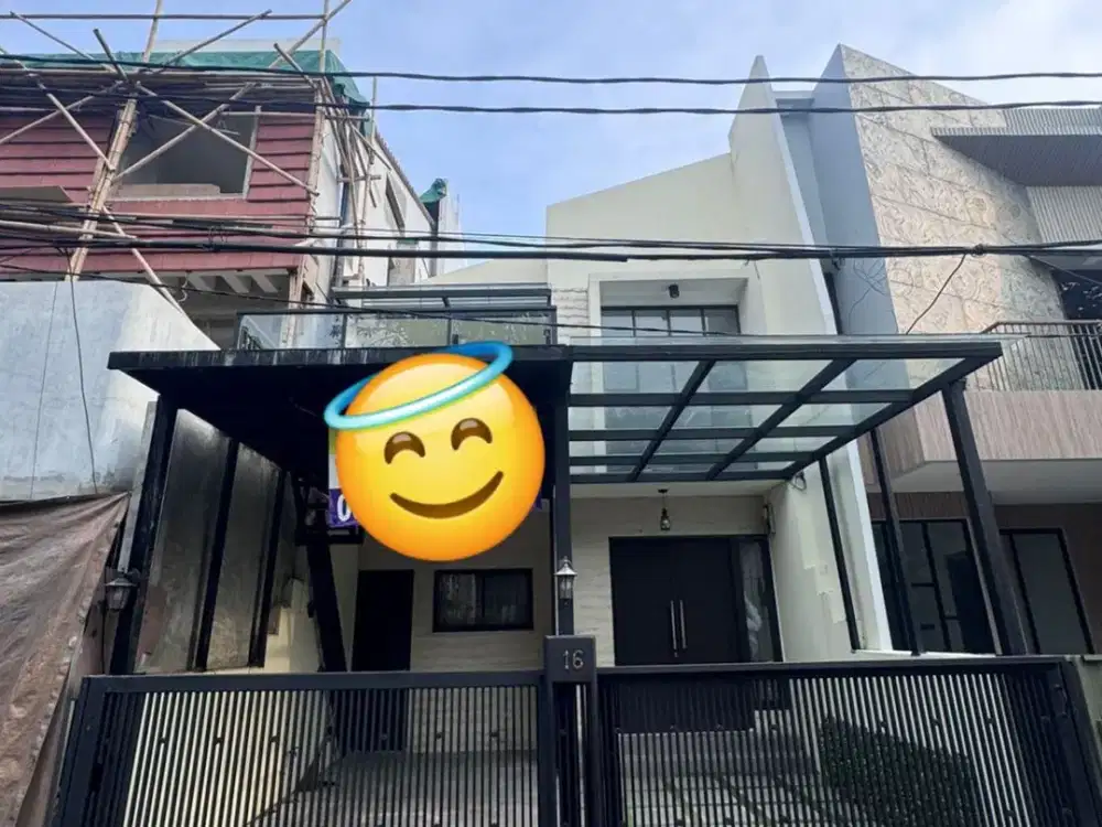 Rumah Baru Siap Huni di Pondok Indah Jakarta Selatan – Dekat PIM, Carport 2 Mobil, SHM