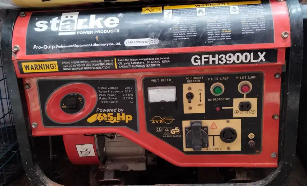 Genset untuk listrik
