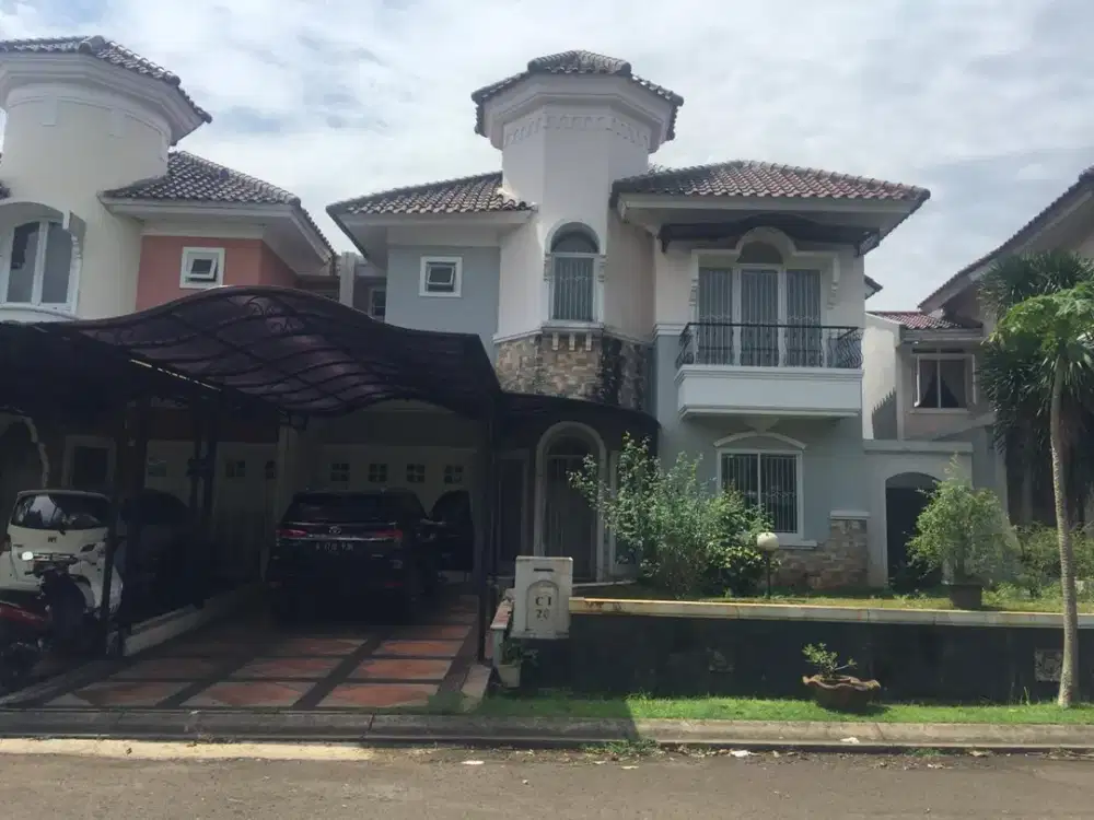Dijual Rumah Cluster Nuansa Bali di Telaga Golf Sawangan Depok – Lingkungan Asri & Nyaman, LT 250m² LB 200m²