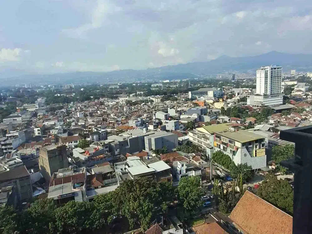 disewakan 2 bed room furnished nyaman siap huni grand asia afrika view kota