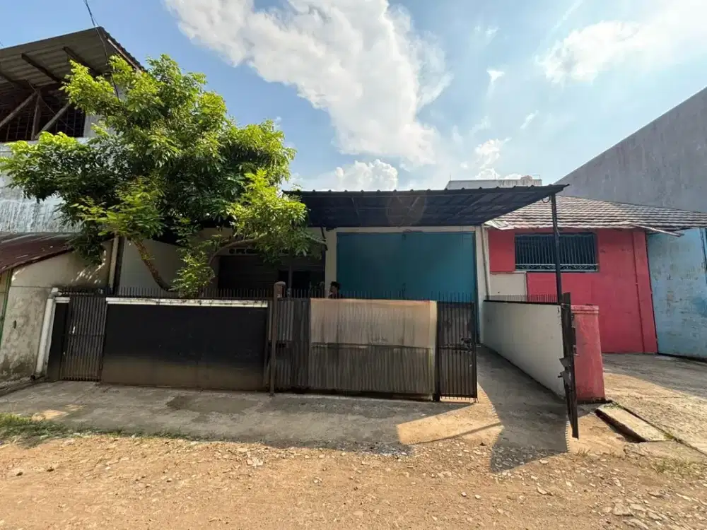 Dijual EX Gudang dan Workshop Terdapat Office di Jalan Kalimalang Luas 216m2, Keamanan 24 jam Bebas Pungli, Memiliki 2 Akses Pintu Tol Cibitung
