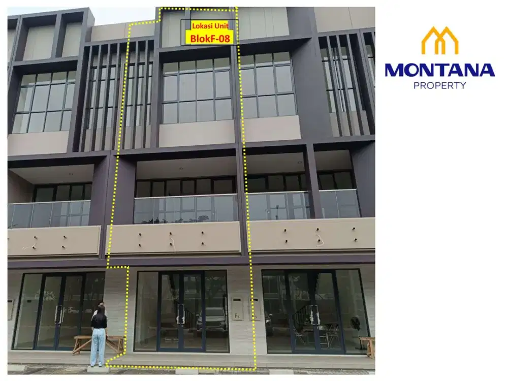 Disewa Ruko ECHANTE Lokasi Sangat Strategis