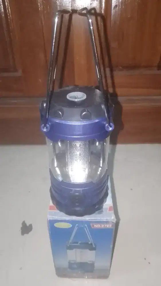 Lampu emergency, lampu darurat camping