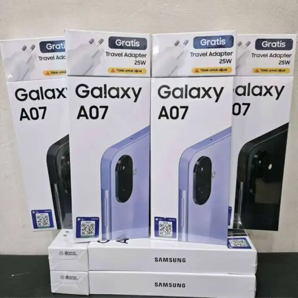SAMSUNG GALAXY A07 RAM 4+4/64GB GARANSI RESMI SAMSUNG