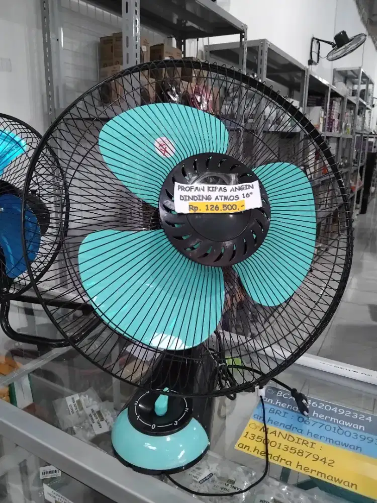 Kipas Angin Dinding Atmos Profan 16inch