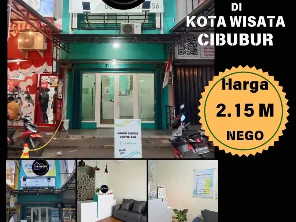 Dijual Ruko Lokasi Ramai dan Strategis di Kotawisata