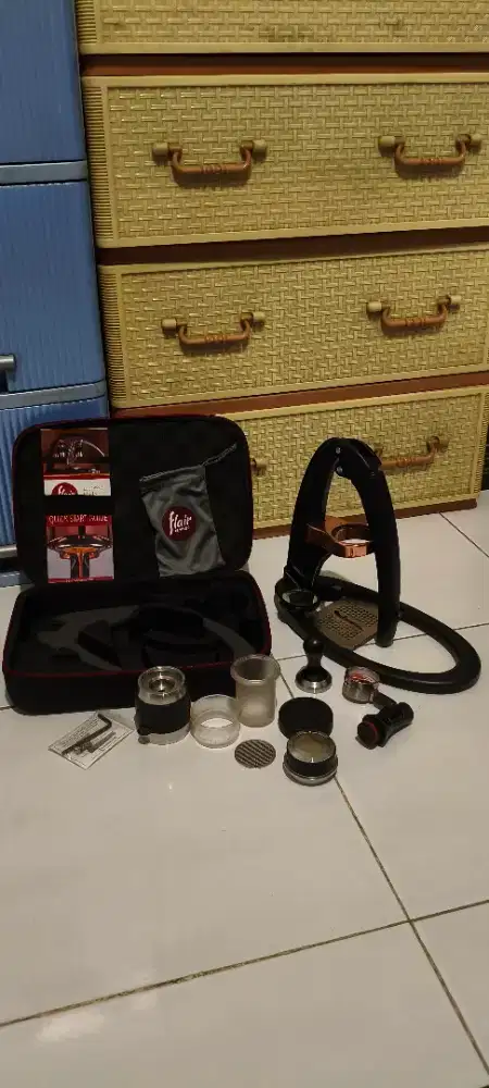 Mesin Alat Kopi Espresso Manual Brew Flair Pro Lengkap Siap Pakai