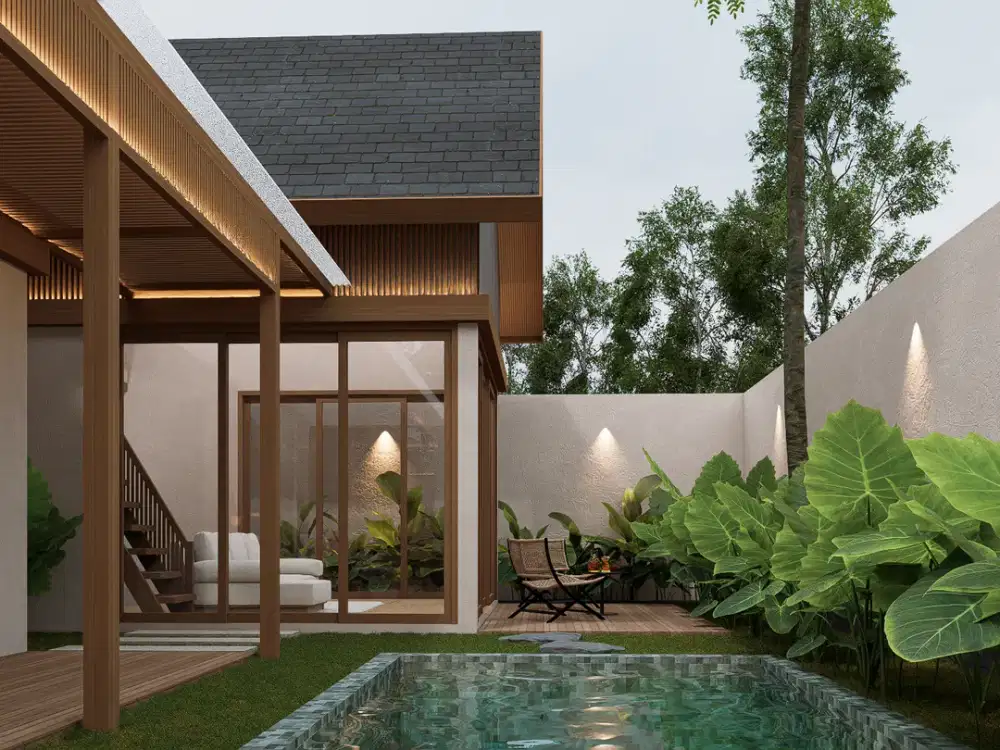 Villa Tropical Modern di Pakem Jogja – Hanya 100 Meter dari Kopi Klotok