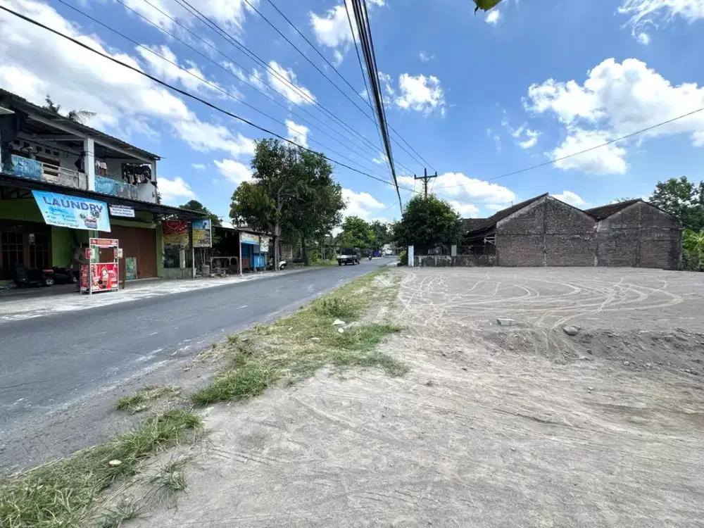 Tanah Pekarangan Siap Bangun, 5 Menit Jalan jogja-Solo