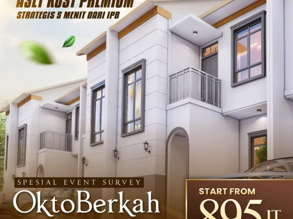 Dijual Kos Kosan Dekat Kampus IPB Dramaga Bogor, Cluster Kost 2 Lantai