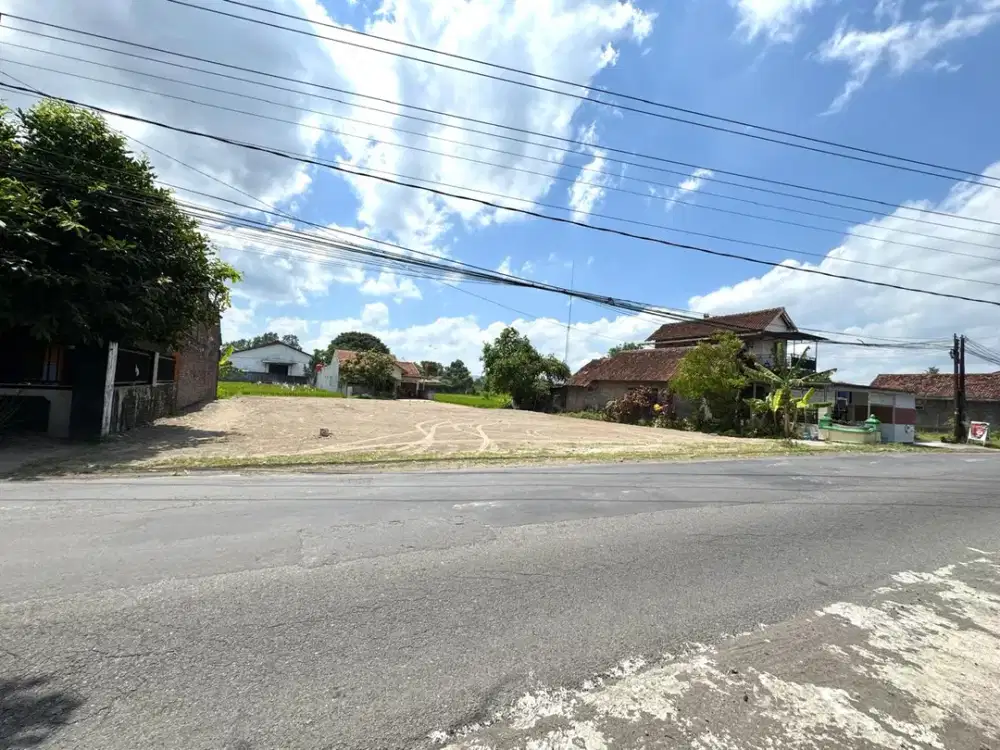 Termurah, Dekat Jalan Raya Jogja-Solo, SHMP Siap Bangun