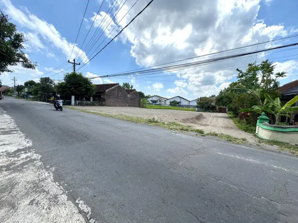 Tanah Murah Siap Bangun Dekat Bandara Adisucipto Jogja