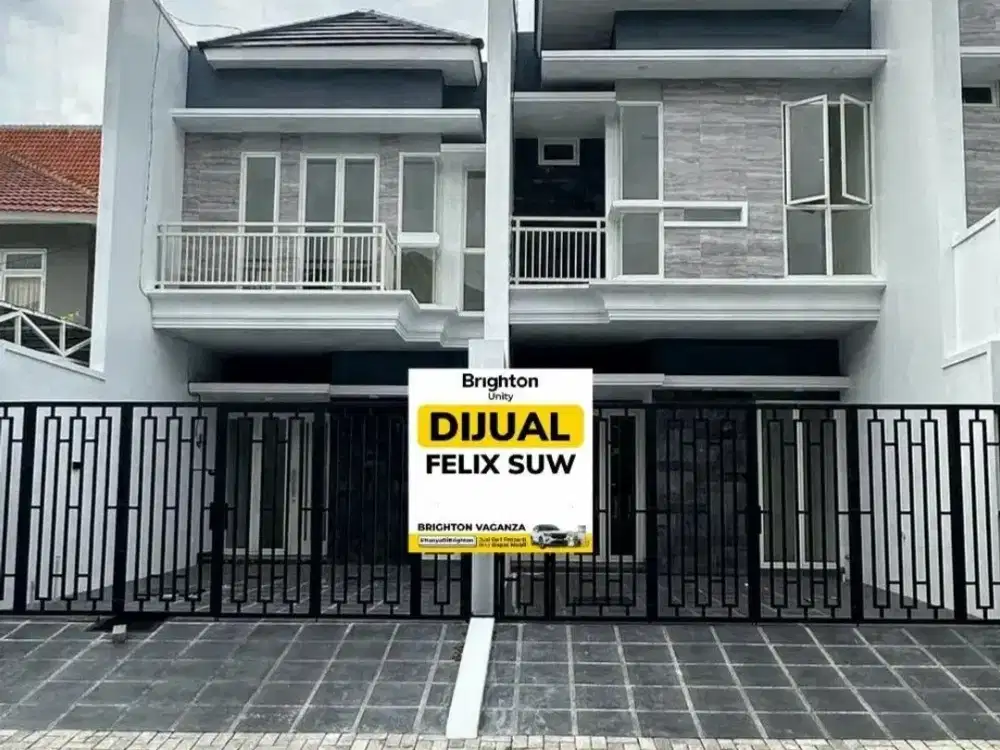 Jual Rumah Baru 2 lt  Jemursari Selatan