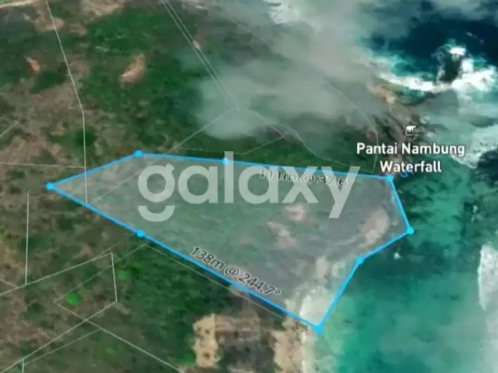 TANAH PINGGIR PANTAI DI CENTRAL LOMBOK REGENCY, NTB