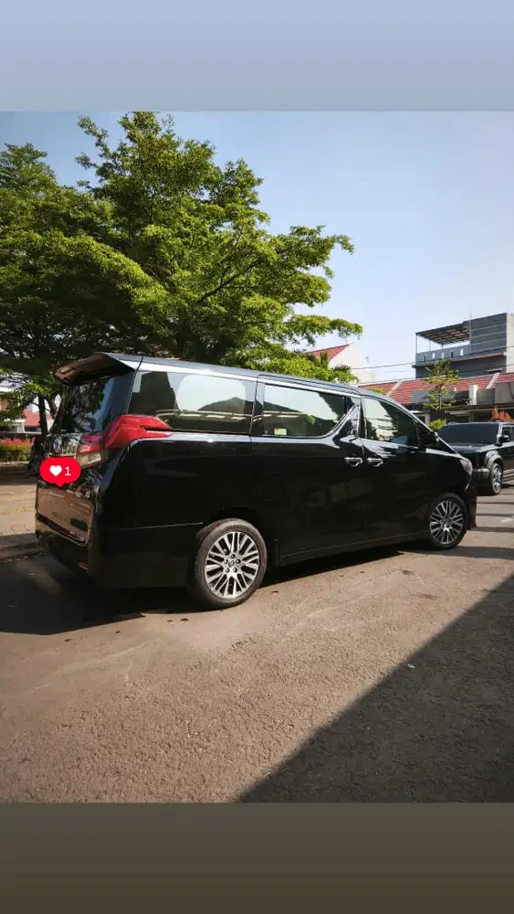 Toyota Alphard 2017 Bensin