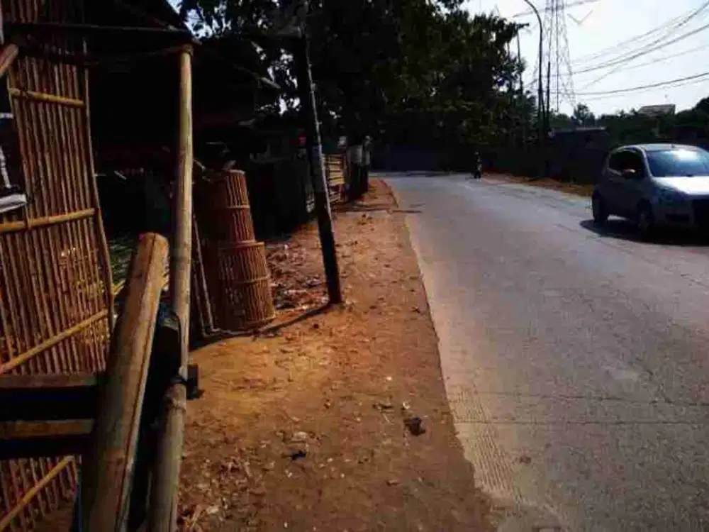 Tanah dijual cepat pinggir jalan Perjuangan Teluk Pucung, Bekasi Utara, Kota Bekasi