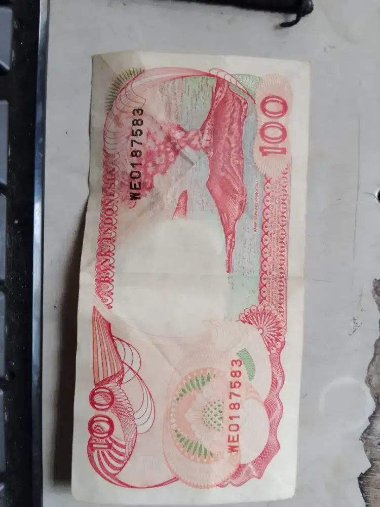 uang kuno th 1975 dan tahun 1992