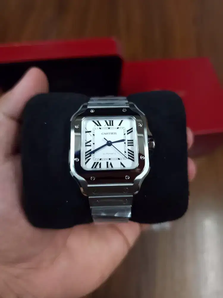 Cartier Santos Medium White BNIB2025
