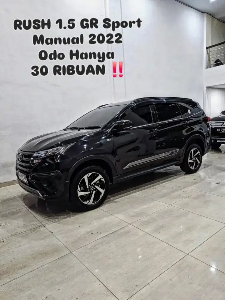 WAJIB BELI‼️ RUSH 1.5 GR Manual 2022 / 2023 hitam toyota sport