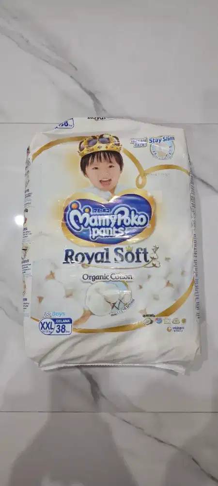Pampers mamypoko royal soft XXL baru gress