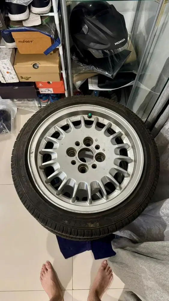 velg ban bmw e36 hsr r14 air ev original