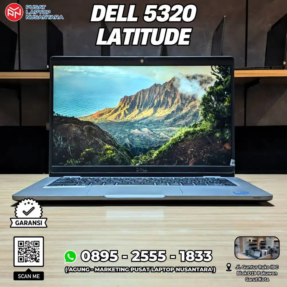 Dell 5320 Latitude [i5-11th/8GB/256GB SSD] - Laptop Garut