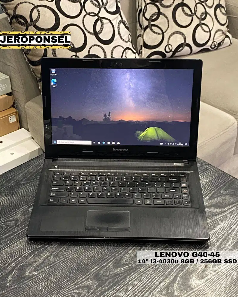 LENOVO G40-45 14 i3-4030u 8GB / 256GB SSD MURAH GARANSI ORIGINAL