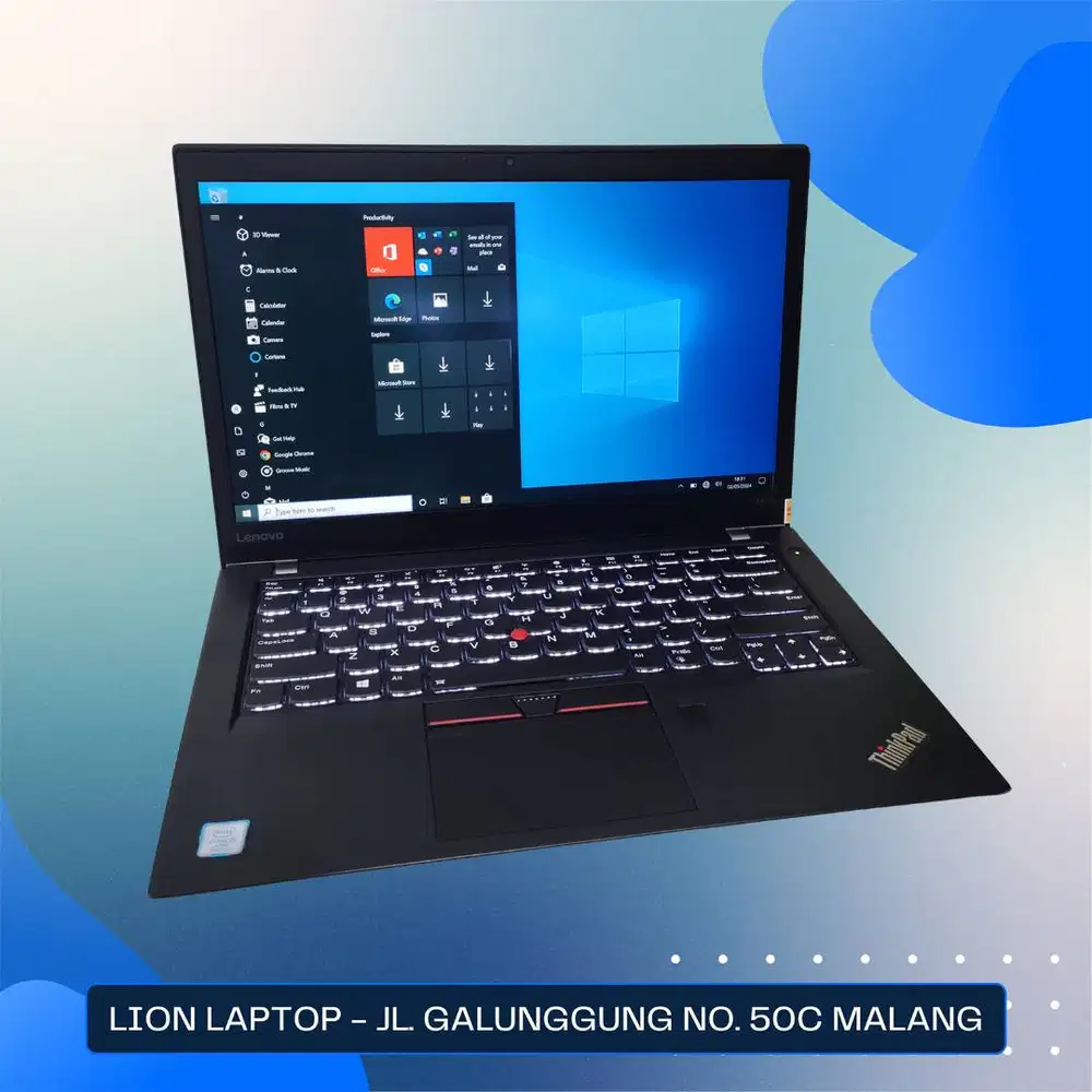 Core i5 Gen 7 RAM 8GB SLIM TOUCHSCREEN Lenovo Thinkpad T470s [16|10]