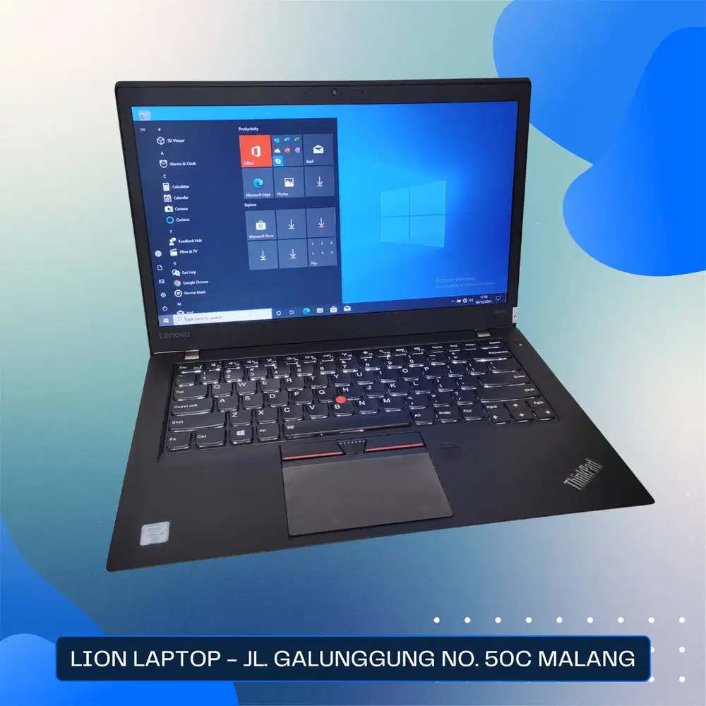 RAM 8GB SSD 256GB Core i5 Slim Lenovo Thinkpad T460s [16|10]