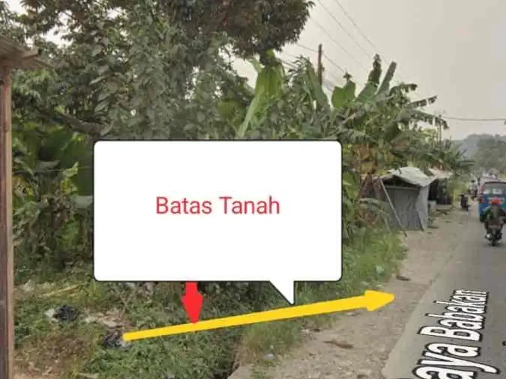 Dijual Tanah di Pinggir Jalan Raya Utama Babakan Madang Sentul 8 Jutaan
