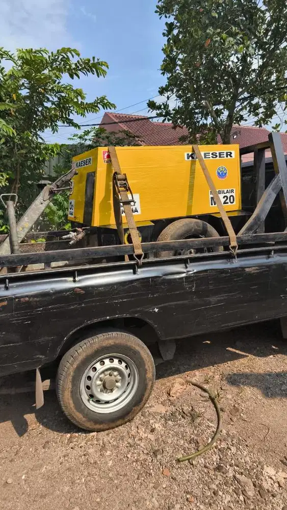 Jual Screw Compressor Kaeser M20 engine kubota