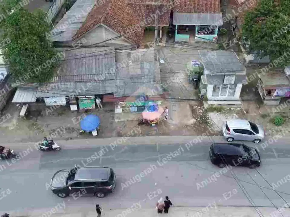 Dijual Tanah Komersil dekat Serpong Garden Cisauk, Tangerang - Banten. Tanah Darat!