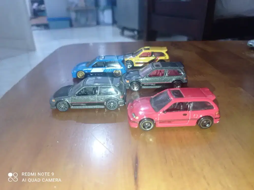 Hotwheels loose honda civic ef harga variasi 55-75 rb