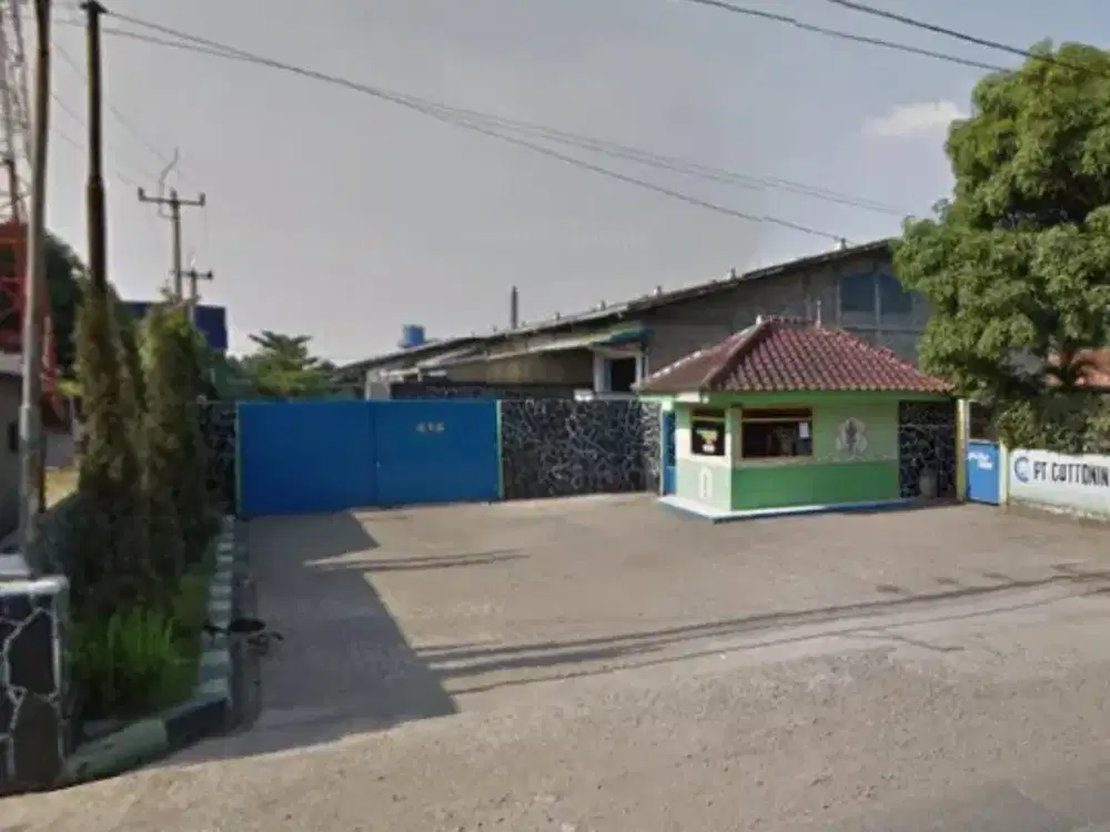 Eks Pabrik Cottonbud Jalan Raya Sadang Cipeundeuy Subang