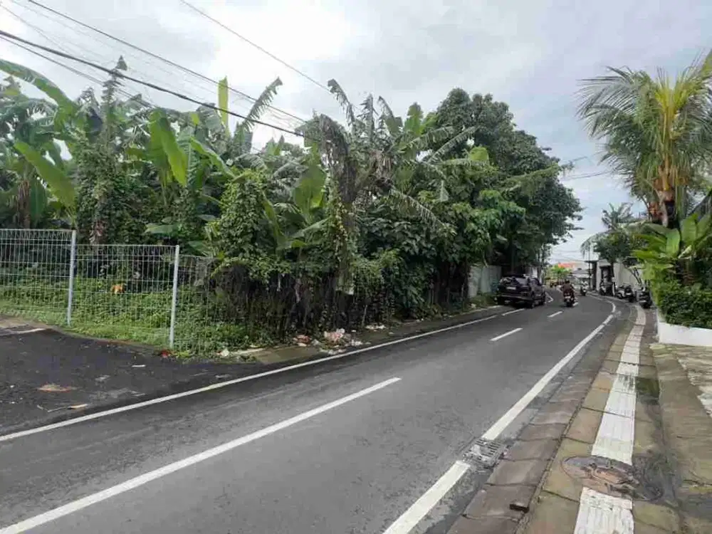 Tnh premium kaw villa,resto 465m2 raya umalas tengah kerobokan jl6mtr