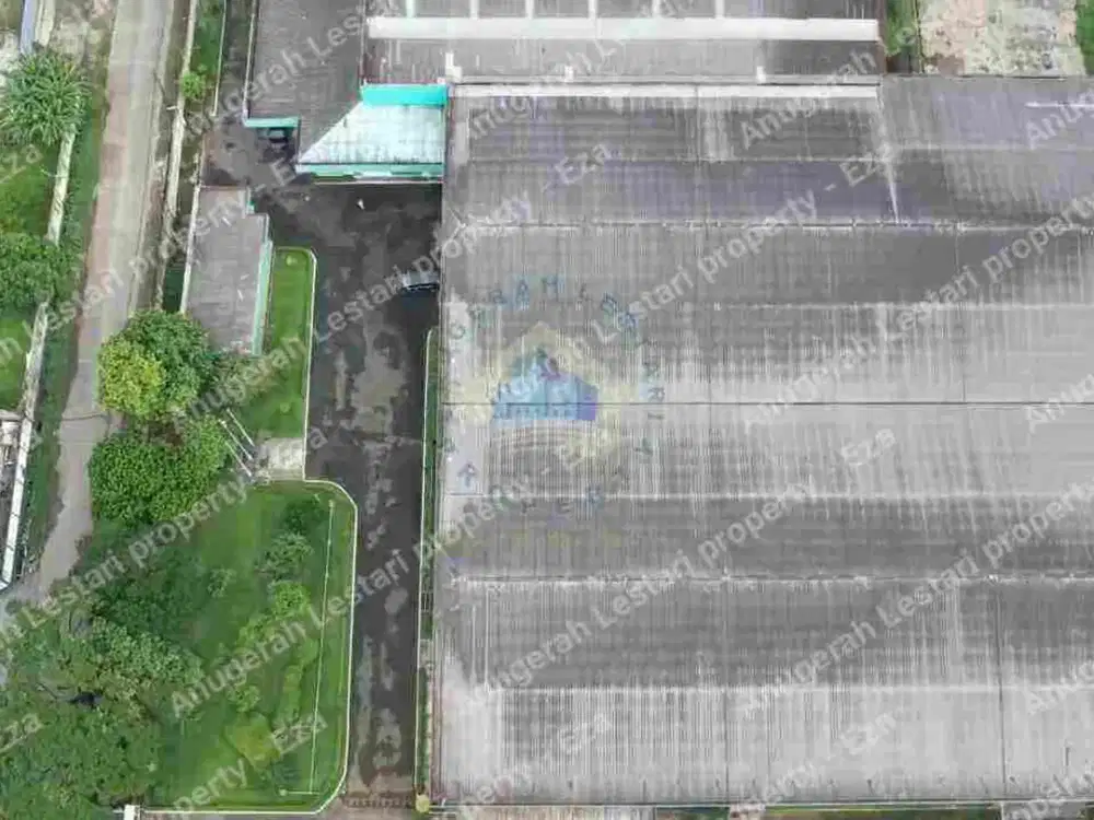 Dijual Pabrik di Area Industri Jatake, Tangerang - Banten. Akses Container 40 Feet!