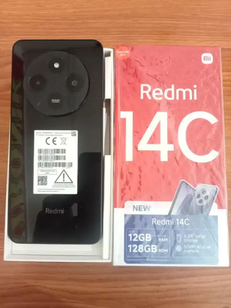 REDMI 14C RAM 6/128 FULLSET ORI BERGARANSI