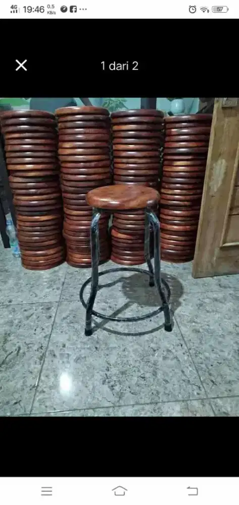 Kursi konter/bar 50cm