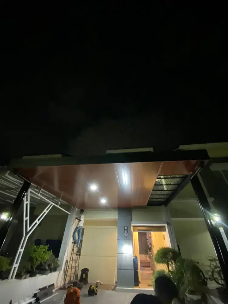 Kanopi baja ringan+plavon PVC