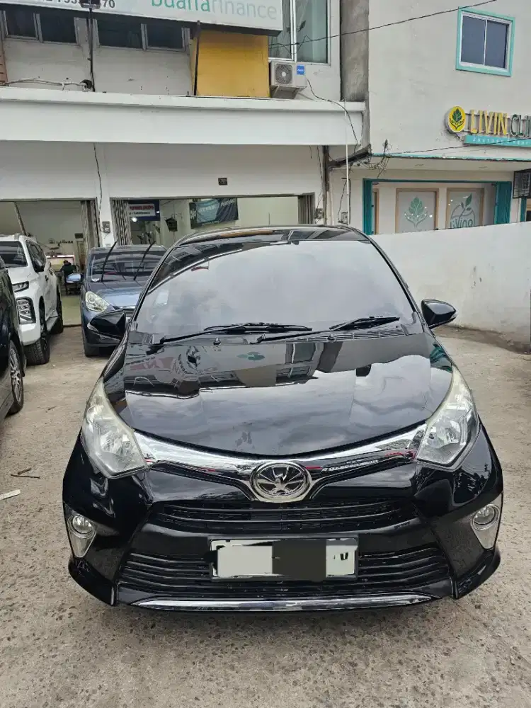 Calya G manual 1.2 MT 2019 hitam istimewa dp 17 jt