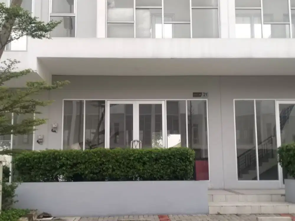 Ruko Siap Pakai di Jalan Utama Podomoro Tenjo – Cluster Afara, Sewa 25 Juta/Tahun