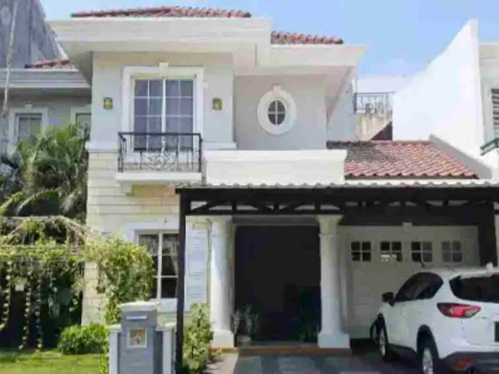 di jual rumah kekinian alam sutera, cluster narada. lokasi cakep