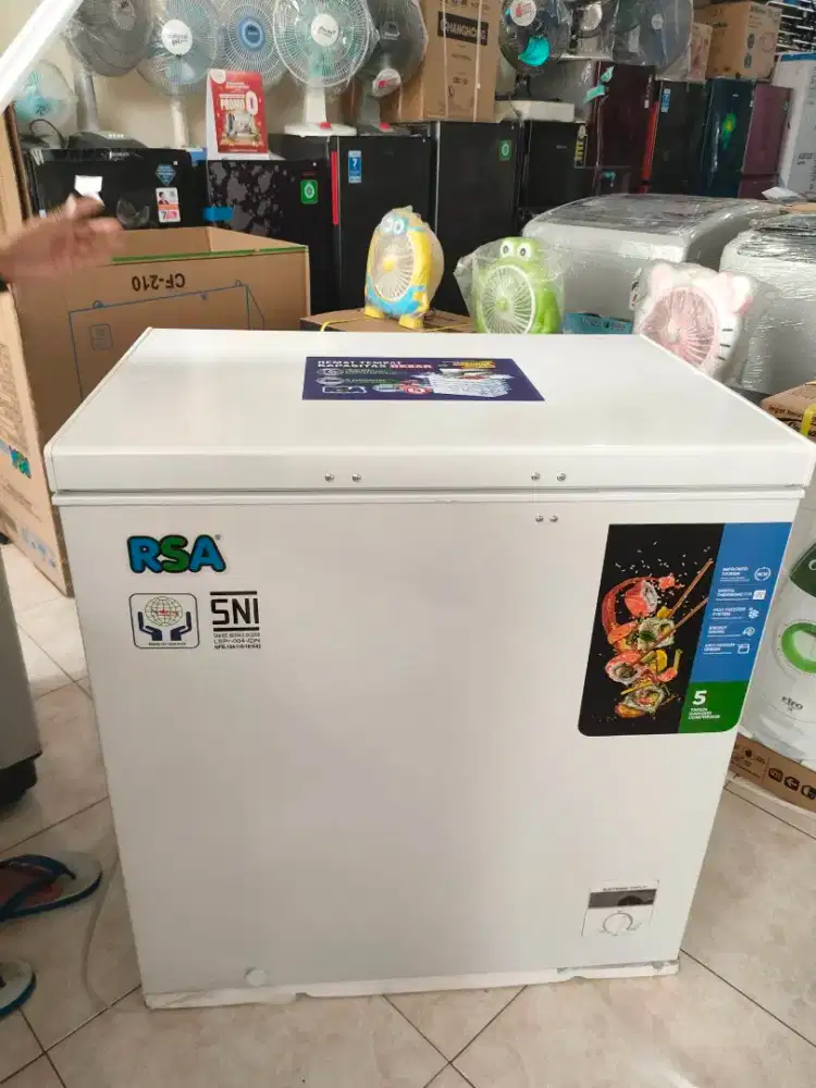 Rsa cf210 freezer bok 200ltr