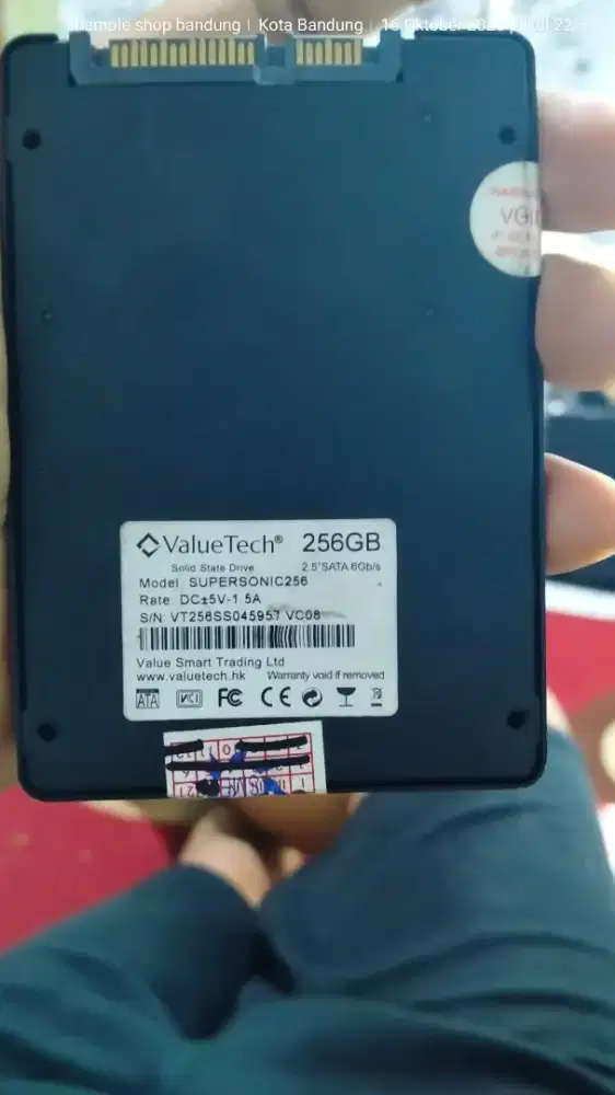 SSD 256 GB INSTALL WINDOWS 10