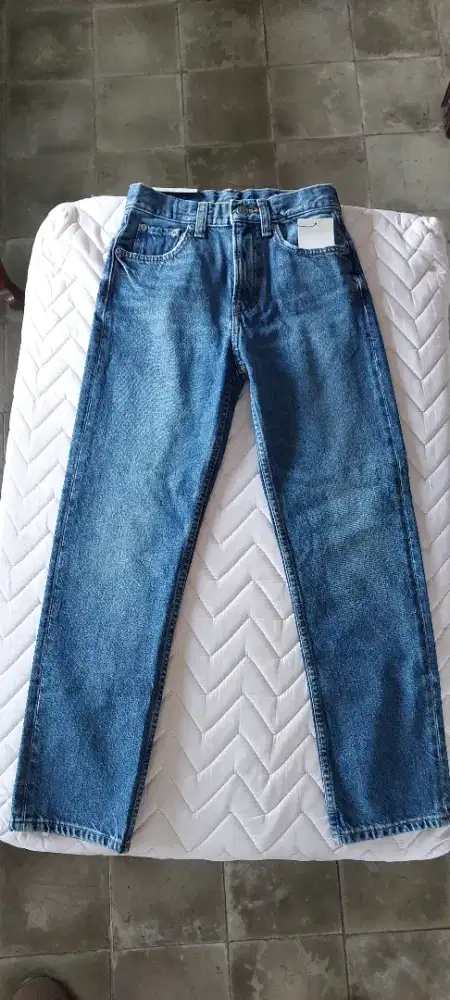 ZARA Straight cropped jeans